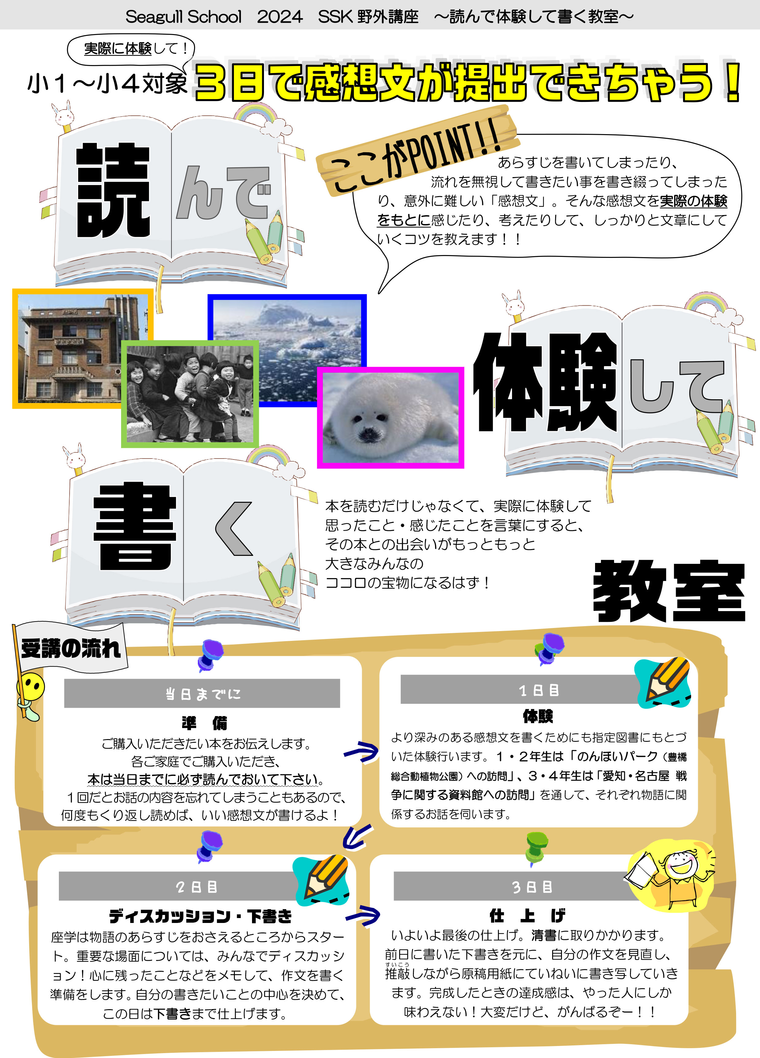 SSK野外講座　読んで体験して書く教室